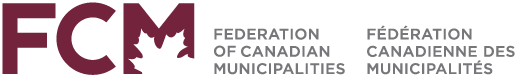 Fédération des municipalités canadiennes : logo bilingue.