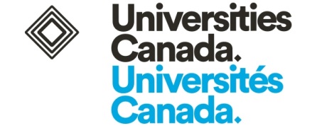 Universités Canada : logo bilingue.