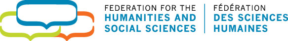 Federation for the humanities and social sciences bilingual logo.