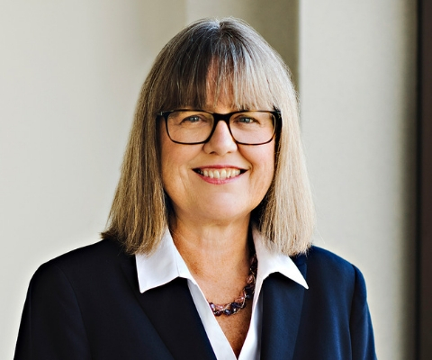 Donna Strickland, lauréate du prix Nobel de physique en 2018 et professeure à la University of Waterloo