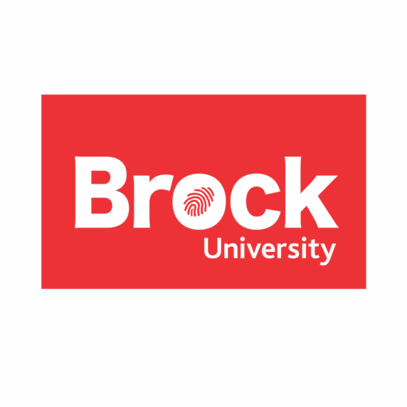 Brock University logo.