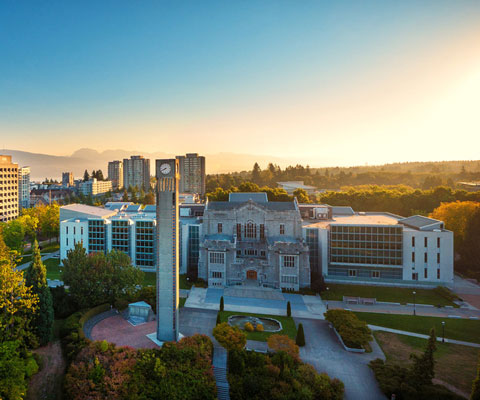 The University of British Columbia Building sneery 