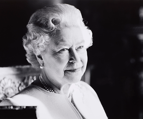 Headshot of Queen Elizabeth II