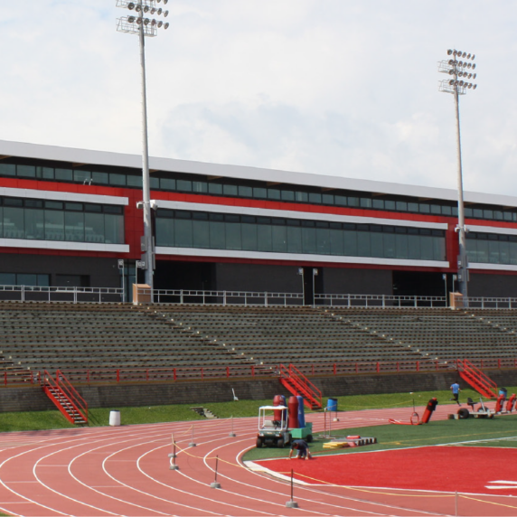 University football stadium