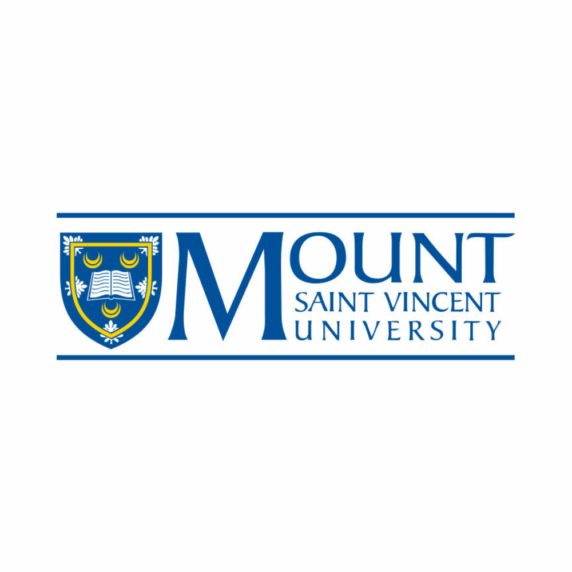 Mount Saint Vincent University logo.