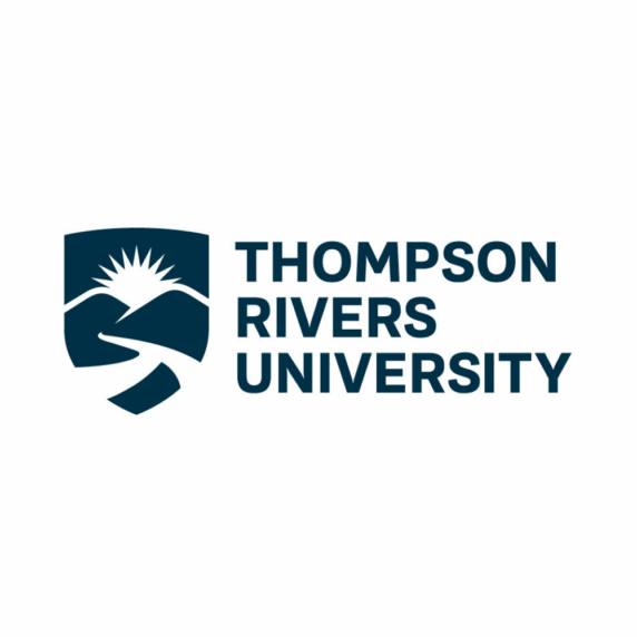 Thompson Rivers University logo.