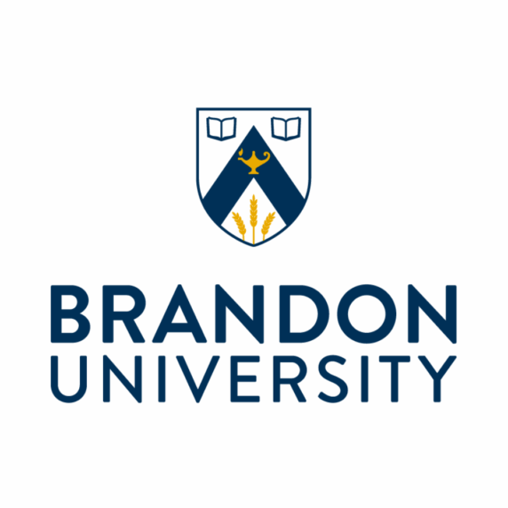 Brandon University logo.