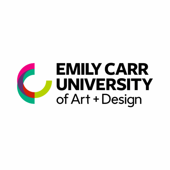 Emily Carr University of Art + Design logo.