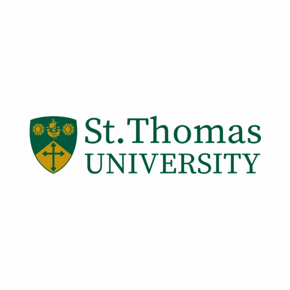 St. Thomas University logo.
