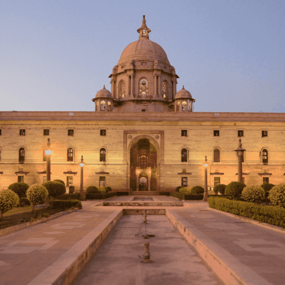 Une photo du Parlement indien.